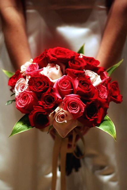 Wedding Bouquet Red Roses 2013 - 2014