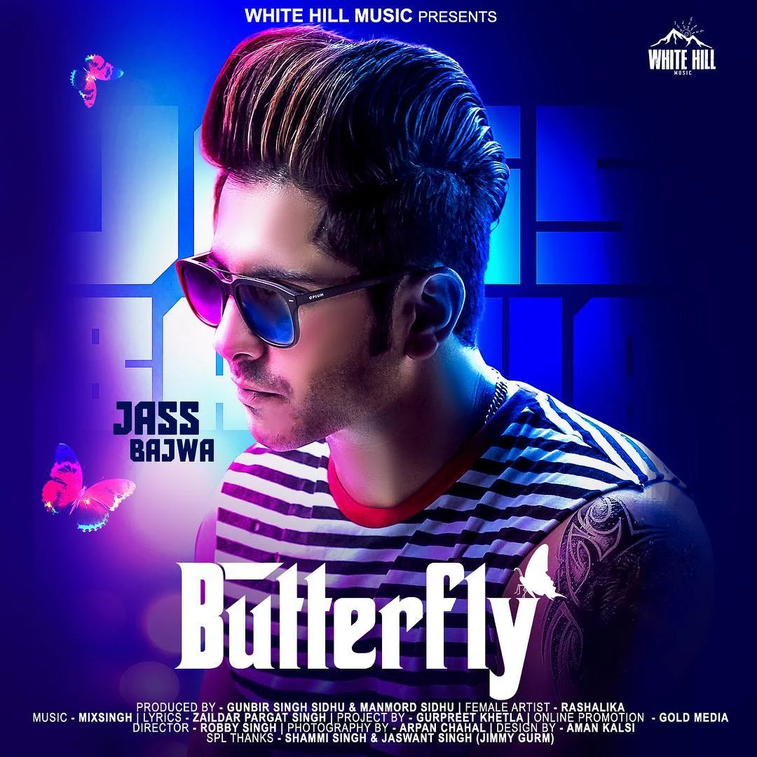 Butterfly - Jass Bajwa Lyrics