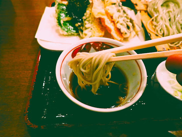 空腹吃Hegisoba蕎麥麵是很特別的！