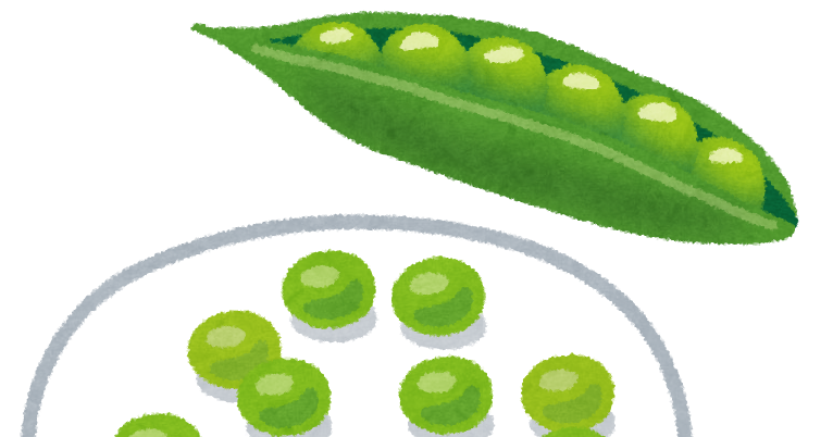 グリーンピースのイラスト かわいいフリー素材集 いらすとや