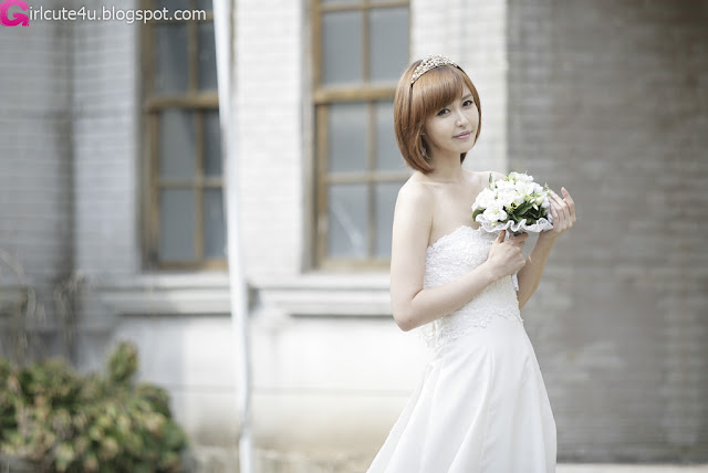 5 Kang Yui - Wedding Dress-very cute asian girl-girlcute4u.blogspot.com