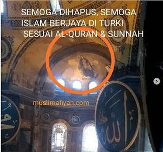 Alhamdulillah, Aya Sofia di turki kembali Menjadi Masjid