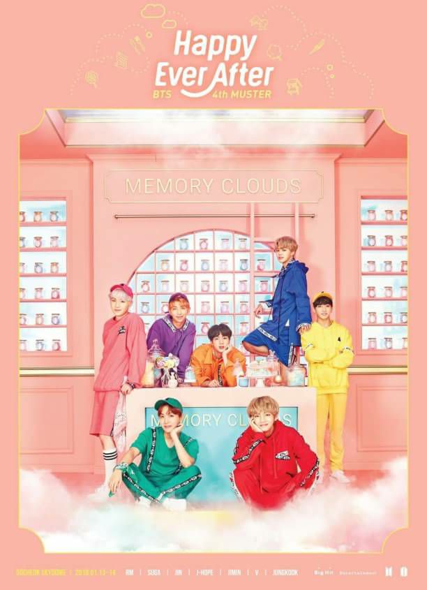 BTS Tampil Ceria dalam Poster Fanmeeting 'Muster' ke-4 