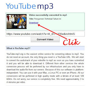  Mendapatkan video dari youtube bukanlah hal yang sulit Cara Download Youtube menjadi Mp3 (cara paling mudah)