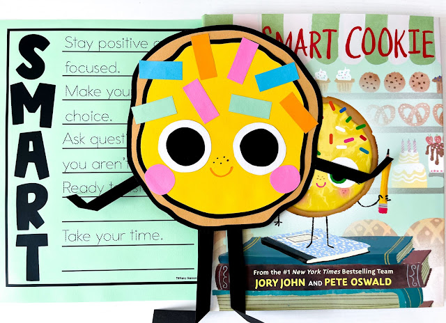 Do your students need motivation and a mindset boost for standardized testing? These Smart Cookie Activities and Crafts will help with that! Use this five-day resource to get students excited and ready to tackle those standardized tests!  Read more about these fun anchor charts, test prep activities, testing strategies, and more from Tiffany Gannon by clicking the pin!