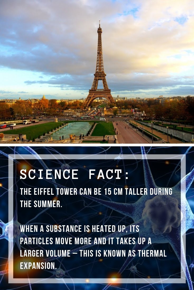 The Eiffel Tower Can Be 15 Cm Taller During The Summer Amazing Wtf Facts