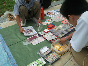 Flea Market selling Stamps, Coins, Currency Notes