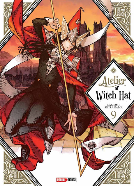 Portada del tomo 9 de Atelier of Witch Hat por Panini Manga