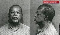 The mugshot of Professor Henry Gates