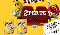 Logo Con M&M's vai al cinema gratis