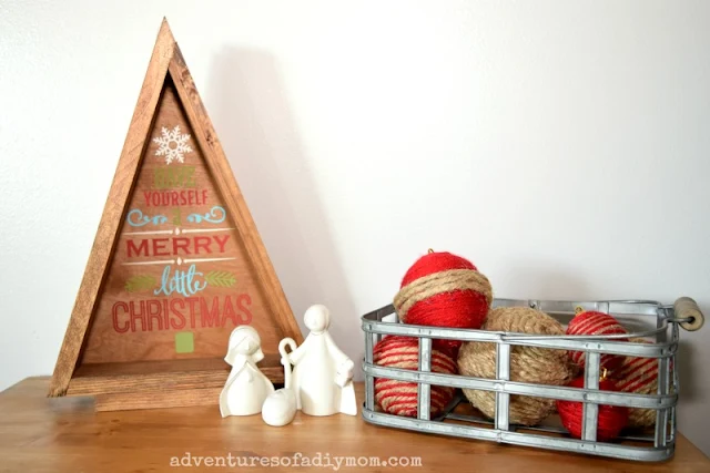 DIY Wooden Christmas Tree