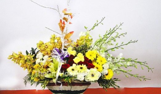 Giới thiệu những mẫu hoa giả trang trí văn phòng ấn tượng
