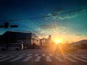 the sunset in seoul. photo taken by iPhone 4s. Email ThisBlogThis!
