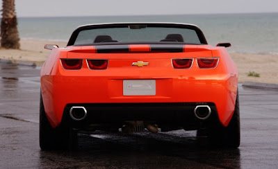 2011 Chevrolet Camaro Convertible Rear View