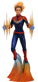 Toy Fair 2020 Diamond Select Marvel Gallery Captain Marvel 11-Inch Collectible PVC Statue Bianary Variant