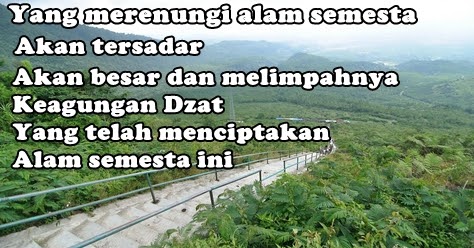 Kata Mutiara Bijak Tentang Keindahan Alam Semesta  Terbaru