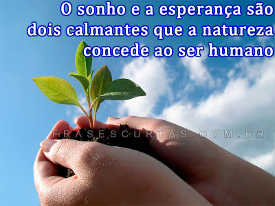 frases sobre esperança