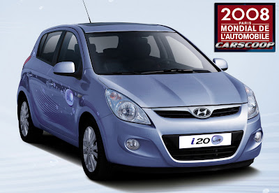 Hyundai i20 Blue Study