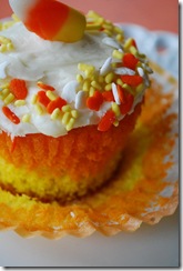 Candy Corn CUpcakes