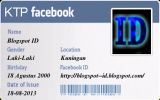 Cara Membuat KTP Facebook ID Card Facebook