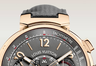 Louis Vuitton Tambour Automatic Chronograph Rose Gold Voyagez