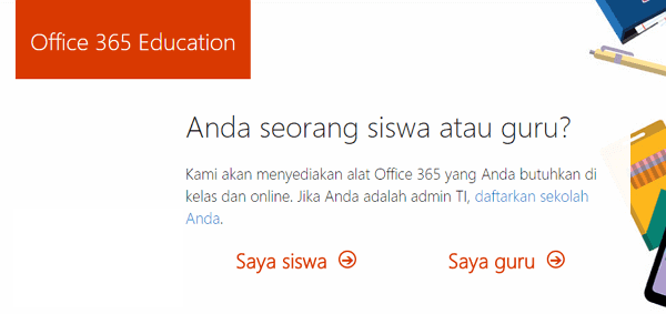 Cara Mendapatkan Office 365 Education Gratis