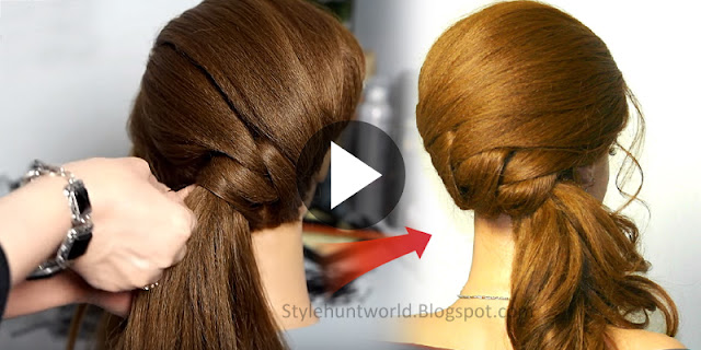 How To Make Simple Party Hairstyle, See Tutorial