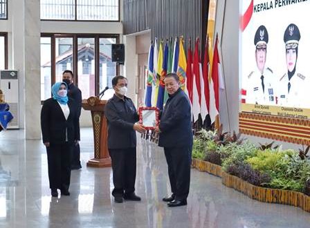 Gubernur Arinal Djunaidi Mengukuhkan Kepala Perwakilan BPKP Lampung
