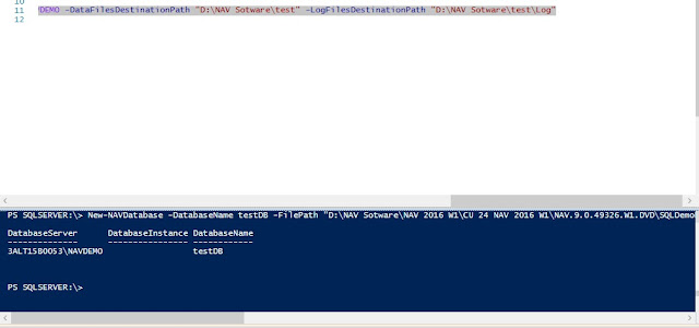 SQL DB Restore Powershell