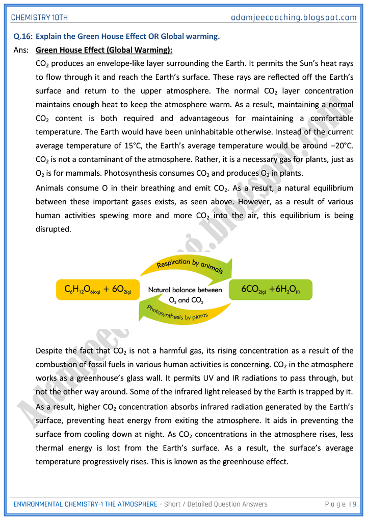 environmental-chemistry-1-the-atmosphere-short-and-detailed-question-answers-chemistry-10th