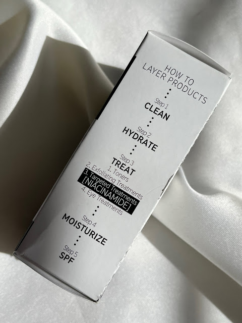 The Inkey List Packaging images review niacinamide