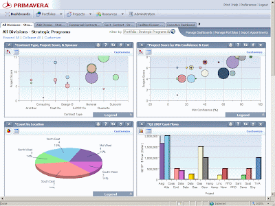 primavera project planner art