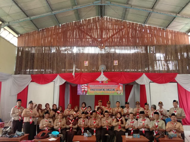 SOSIALISASI DATA POTENSI DAN KTA PRAMUKA NASIONAL DI KWARRAN TANGGEUNG 2024
