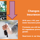 Further rises in motor insurance premiums, and increased gender gap