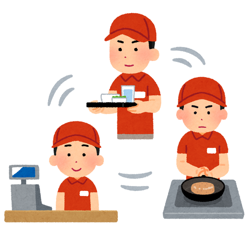 ワンオペのイラスト 男性 かわいいフリー素材集 いらすとや ワンオペのイラスト 男性 かわいいフリー素材集 いらすとや
