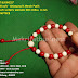 Gelang tarik Merah Putih TULANG SAPI vs BATU MARJAN RED CORAL  8 mm