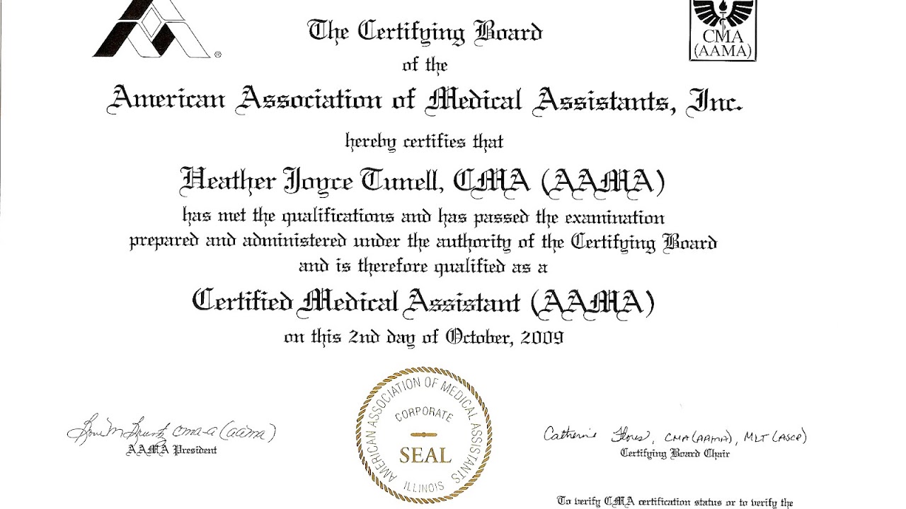 Medical Assistant Course Outline