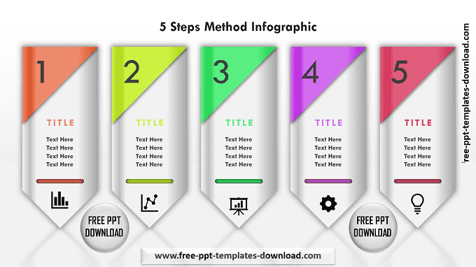 5 Steps Method Infographic Template Download