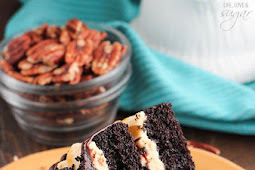 TURTLE CHOCOLATE LAYER CAKE