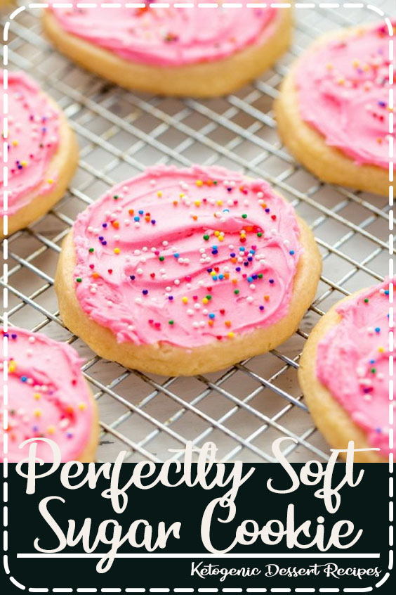 This Sugar Cookie recipe is absolute perfection with a perfectly soft sugar cookie every single time. It's the perfect easy sugar cookie recipe for every occasion! #cookies