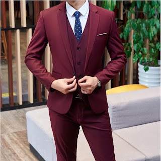  Áo vest nam cao cấp, suit nam thời trang đủ màu sang trọng,com lê cho buổi tiệc tùng cưới hỏi