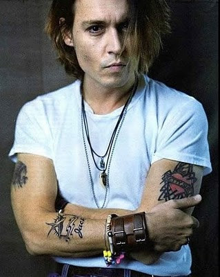 johnny depp tattoos 2010. Johnny Depp Tattoo