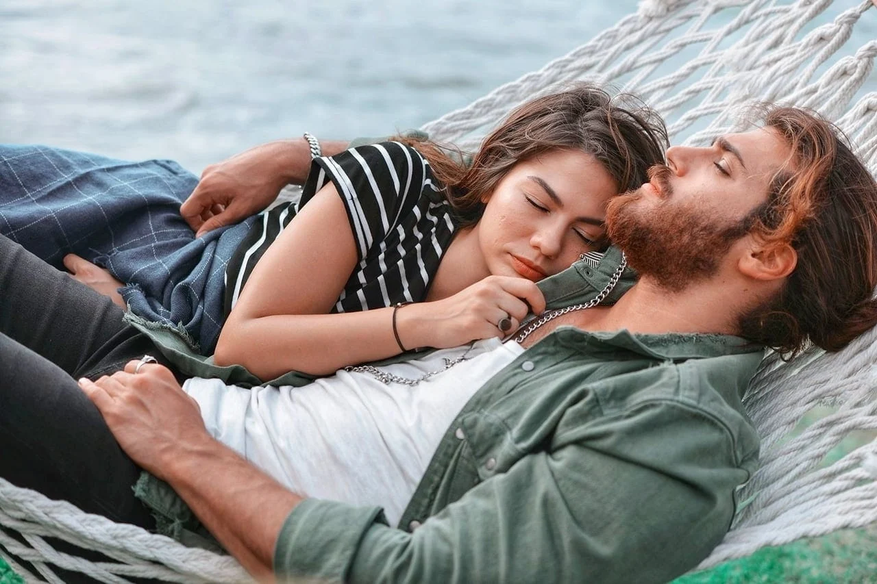 "Love, Romance, Heartbreak: the Ingredients of Life's Tumultuous Dance. In the world of Turkish television and cinema, few names have captured the collective imagination as much as Can Yaman and Demet Özdemir.