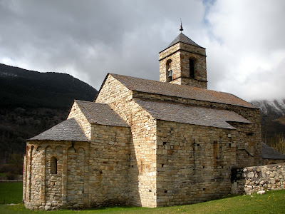 España; Spain; Espagne; Espanya; Cataluña; Catalunya; Catalonia; Catalogne; Lleida; Lérida; Alta Ribagorça; Alta Ribagorza; Vall de Boí; Valle de Bohí; Barruera; iglesia de sant Feliu; església de sant Feliu; románico; románica; Patrimonio de la Humanidad; World Heritage Site; Patrimoine mondial