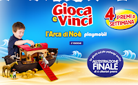 Logo ConcorsoPampers 2° edizione: vinci 166 Arca di Noè Playmobil