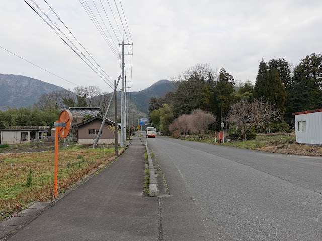 赤松集落　鳥取県道299号赤松淀江線