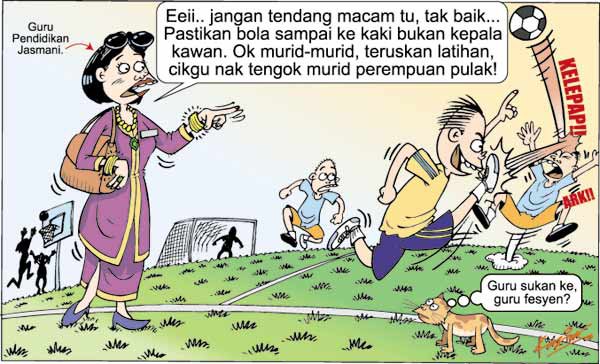 Lawak Masa Sekolah  Si Riang-Riang