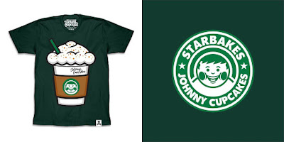 Starbucks “Pumpkin Spice Big Kid Latte” T-Shirt by Johnny Cupcakes