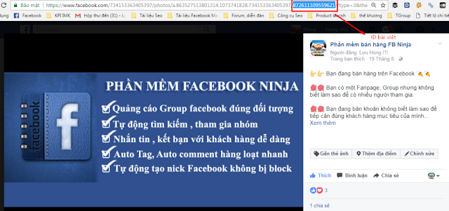 Phần mềm facebook ninja