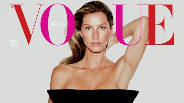 Gisele Bundchen beautiful fashion model photoshoot